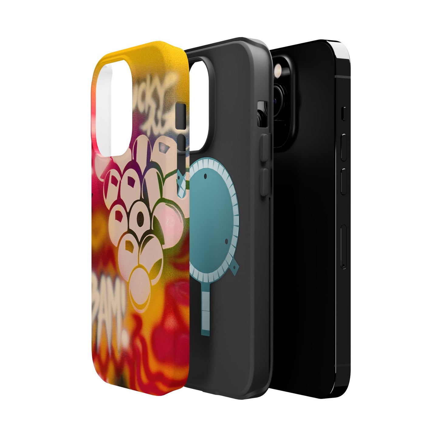MagSafe „Bright Billiards“ Airbrush iPhone Hülle
