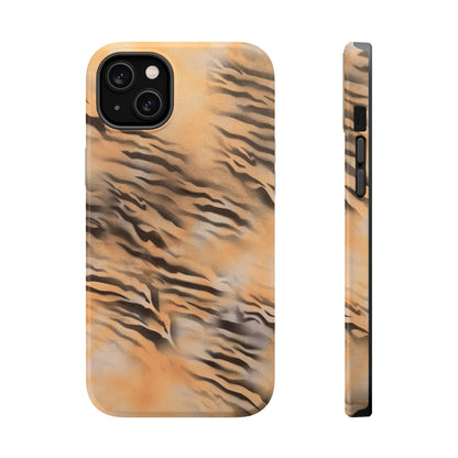 MagSafe "neutral tiger" airbrush iPhone case
