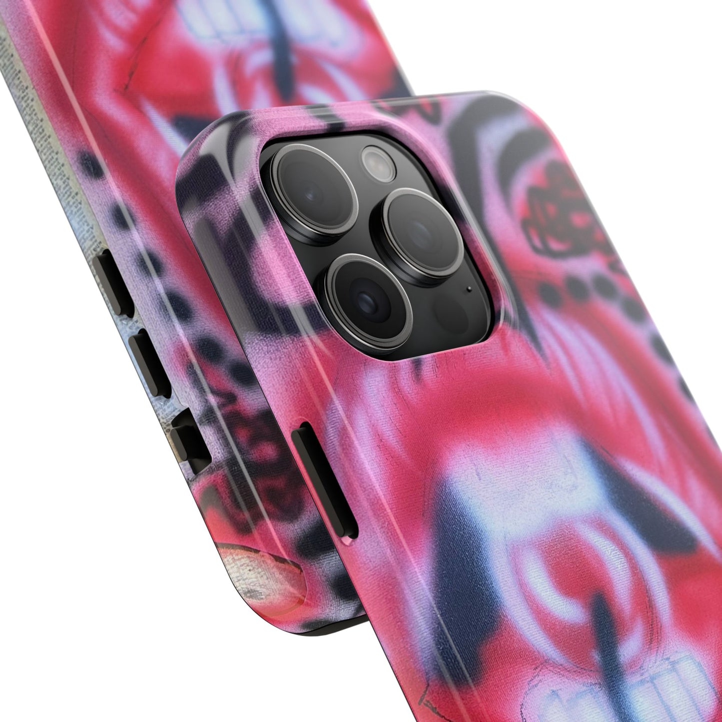 "be happy go lucky" airbrush iPhone case