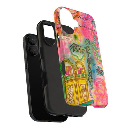 "new orleans, la" airbrush iPhone case