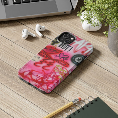 "IT girl" airbrush iPhone case