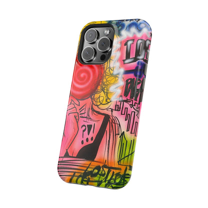 MagSafe „Lost in Paradise“ Airbrush-iPhone-Hülle