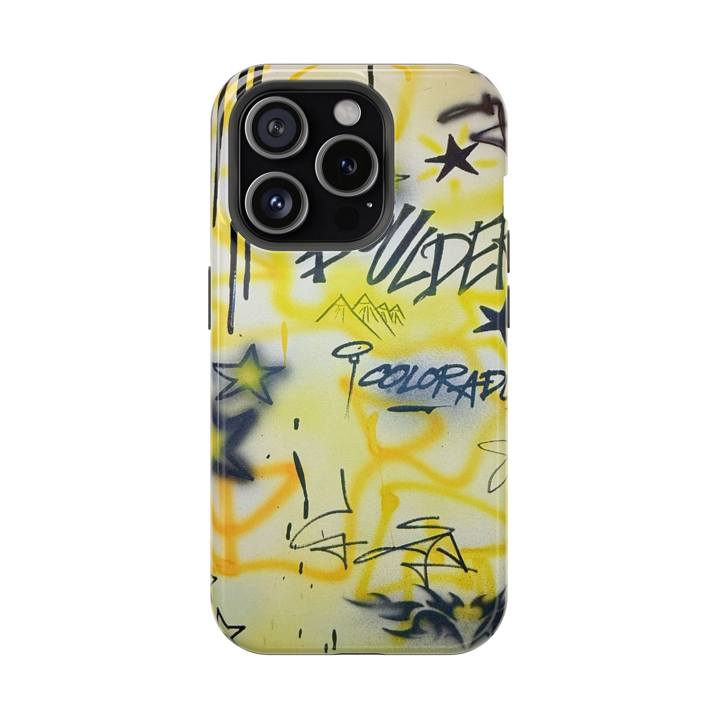 MagSafe "boulder" airbrush iPhone case