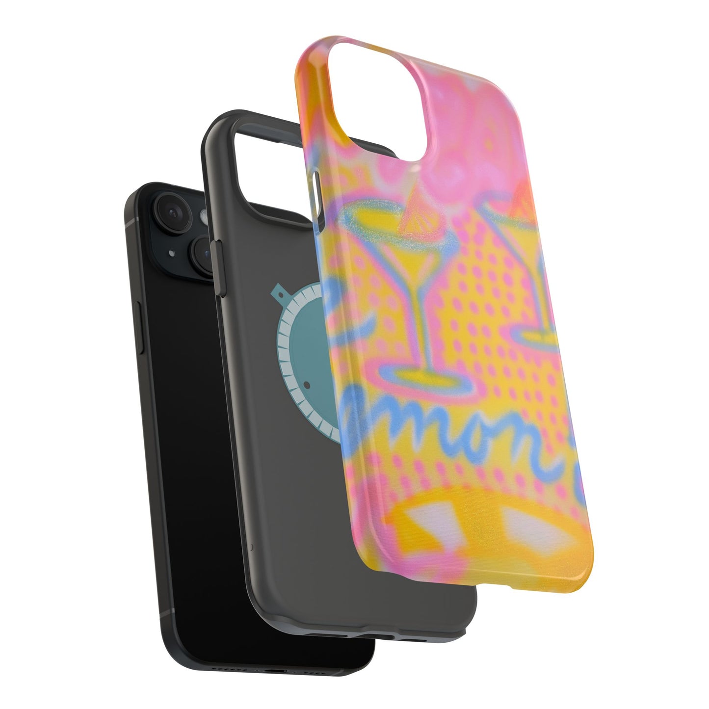 MagSafe "lemontini" airbrush iPhone case