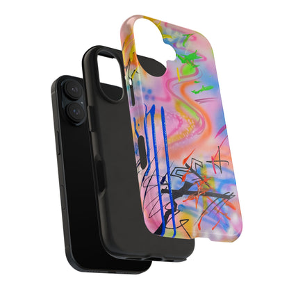 "neon haze" airbrush iPhone case