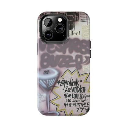 "espresso martini" airbrush iPhone case