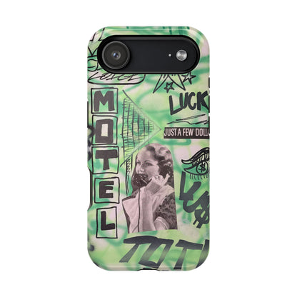 MagSafe "lust over luck" airbrush iPhone case