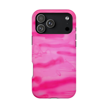 MagSafe "pink camo" airbrush iPhone case