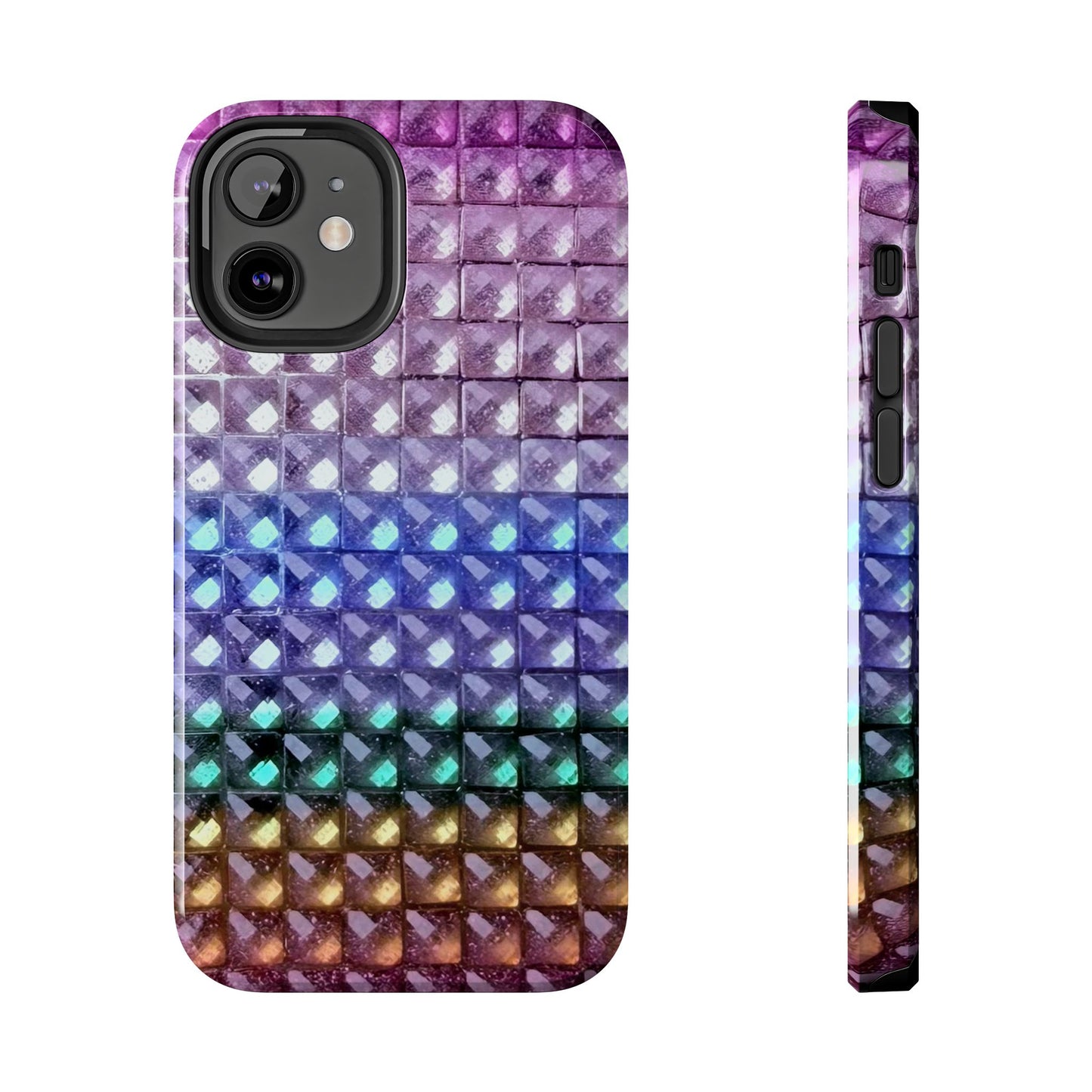 "multicolor studs" airbrush iPhone case