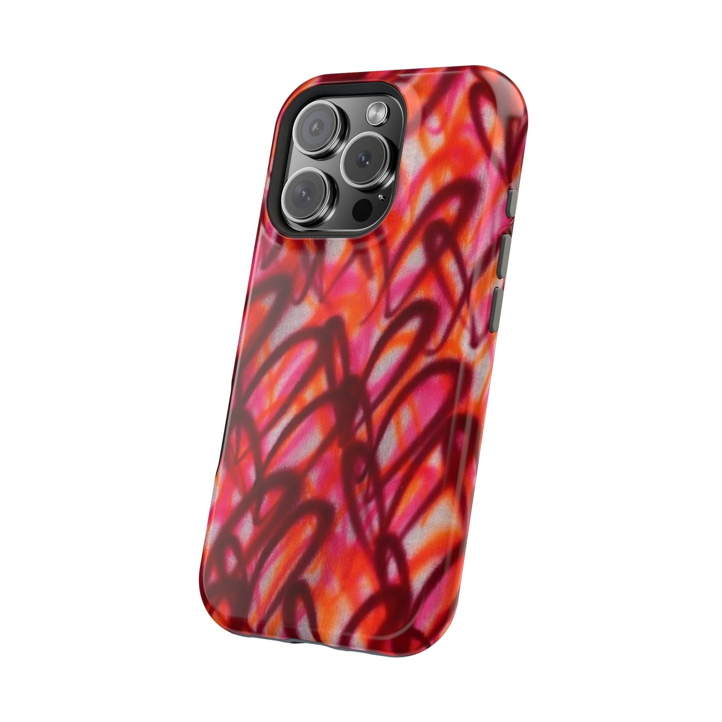 MagSafe „Graffiti Love“ Airbrush iPhone Hülle