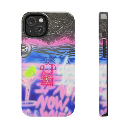"dream life pt. 2" airbrush iPhone case