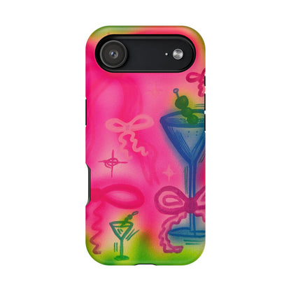 MagSafe „Bow Martini“ Airbrush-iPhone-Hülle