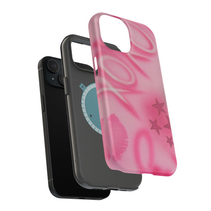 MagSafe "perfectly pink" airbrush iPhone case