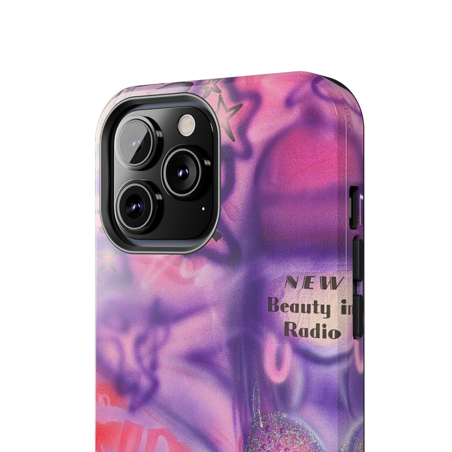 "mic check" airbrush iPhone case