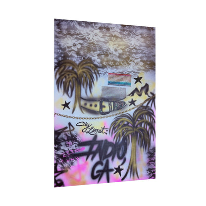 "indio, ca" airbrush rolled print