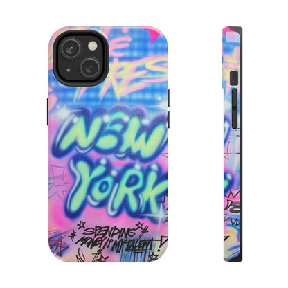 "spending money is my talent" airbrush iPhone case