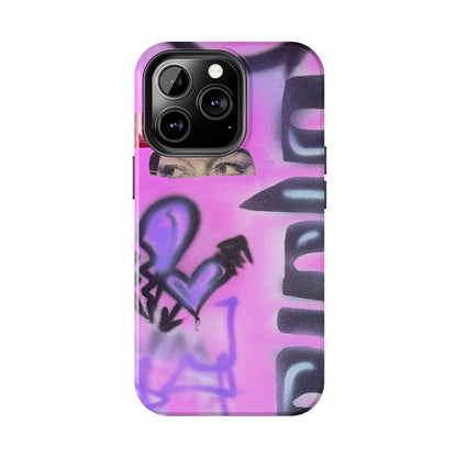 "Lila Prinzessin" Airbrush iPhone Hülle