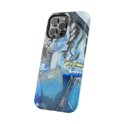 MagSafe "young lovers" airbrush iPhone case