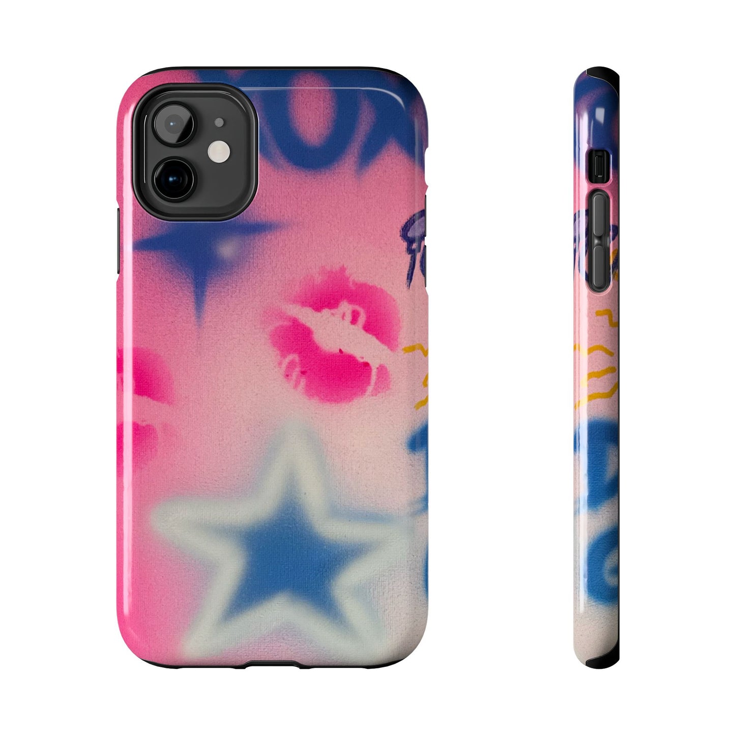 "star symbol" airbrush iPhone case
