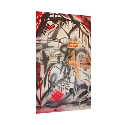 early access airbrush rolled print