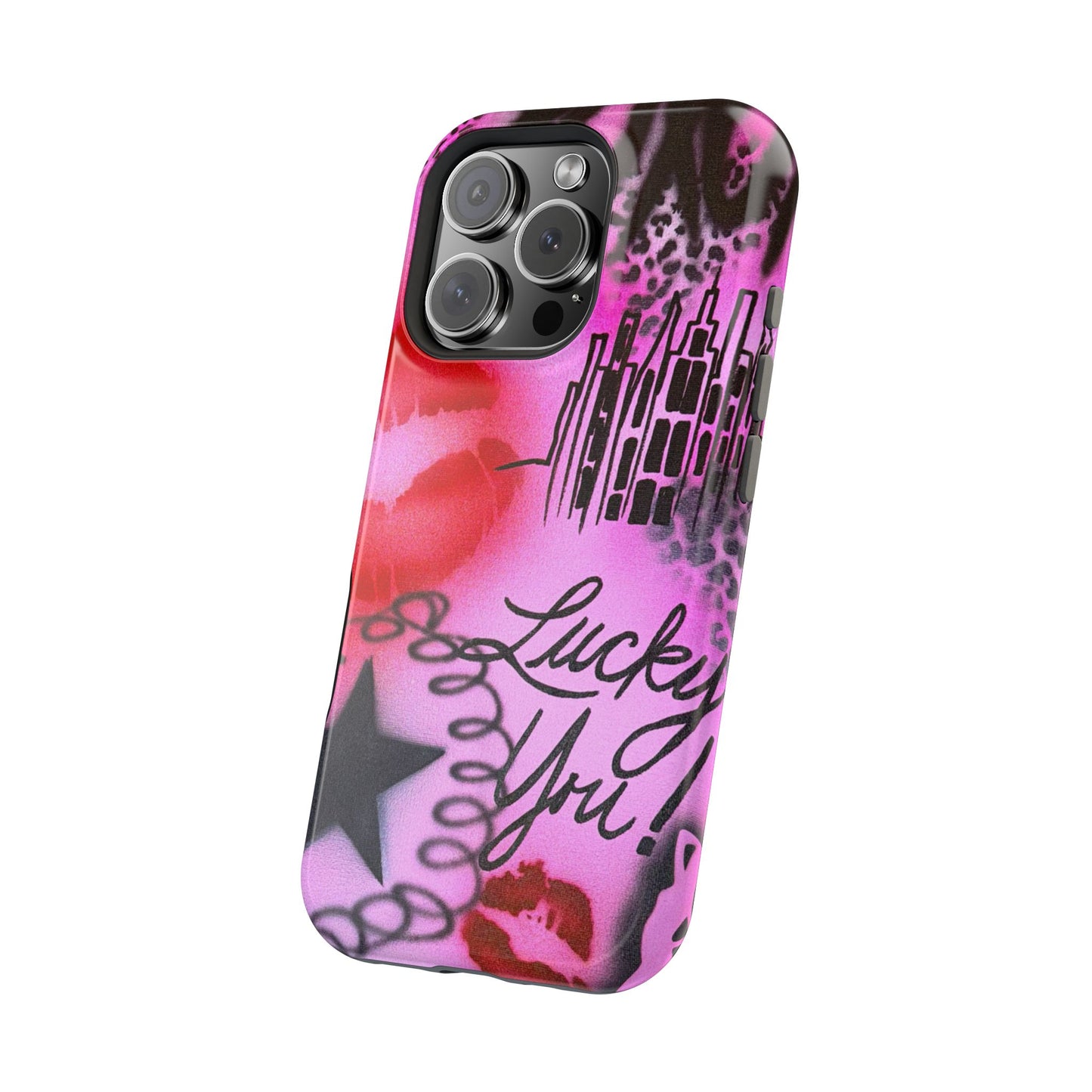 MagSafe "ulterior motive" airbrush iPhone case