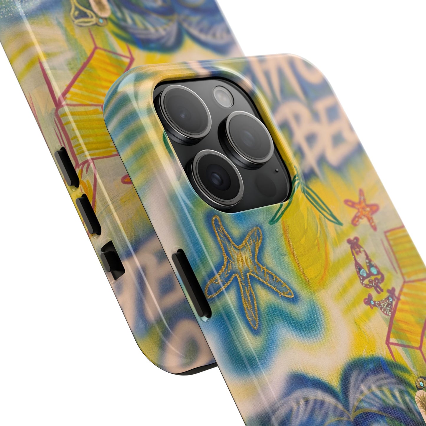 "ciao bella" airbrush iPhone case