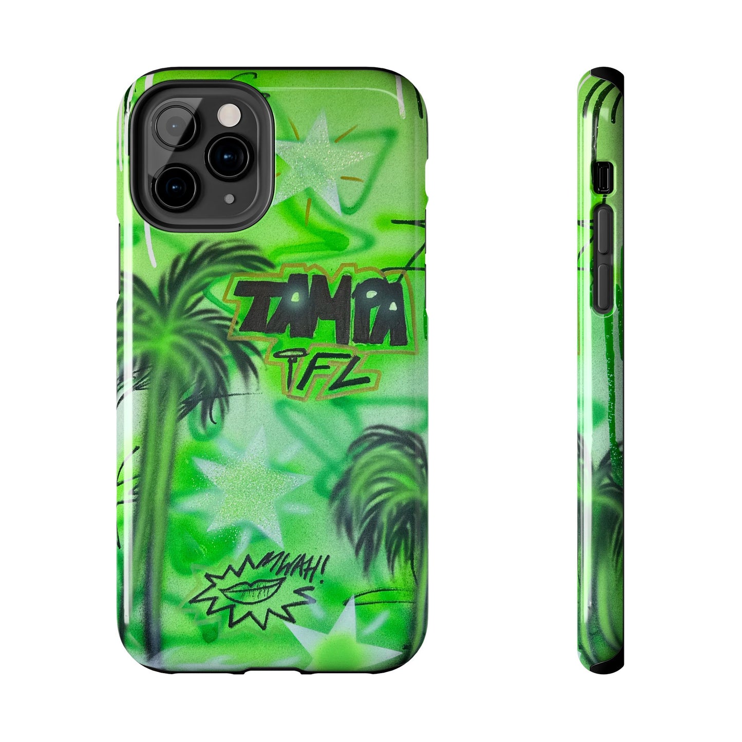 "tampa, fl" airbrush iPhone case