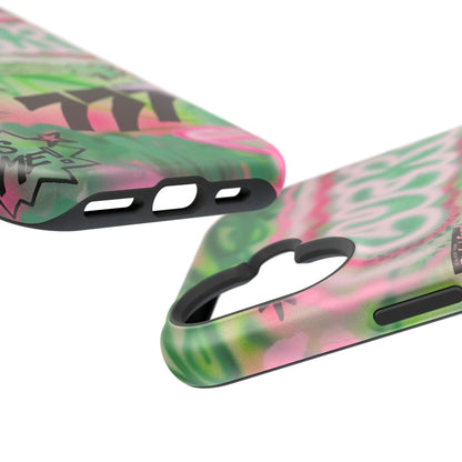 MagSafe "so lucky" airbrush iPhone case