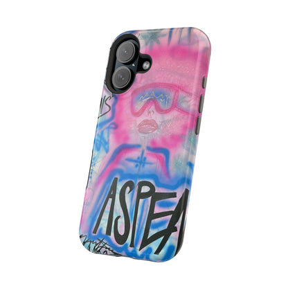 MagSafe "aspen aspirations" airbrush iPhone case
