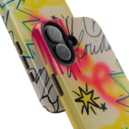 "ferocious florida" airbrush iPhone case