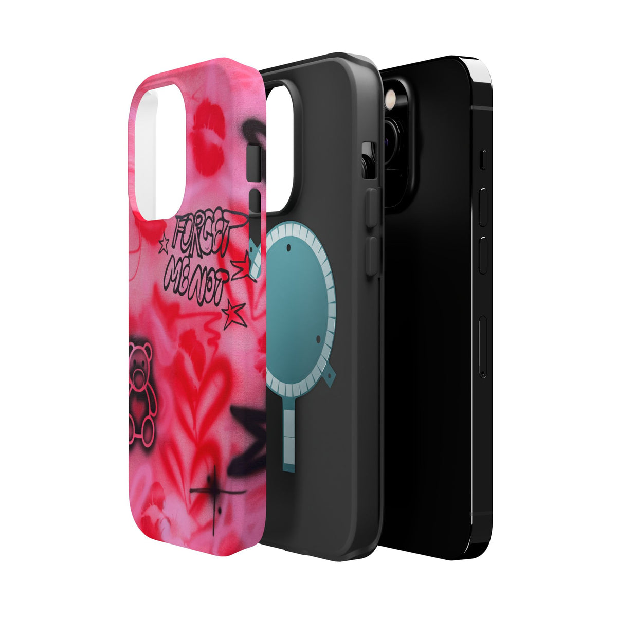 MagSafe @asualphaphi custom airbrush iPhone case