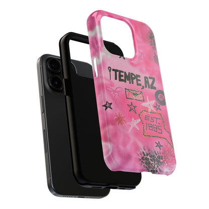 "tempe, az pt. 2" airbrush iPhone case