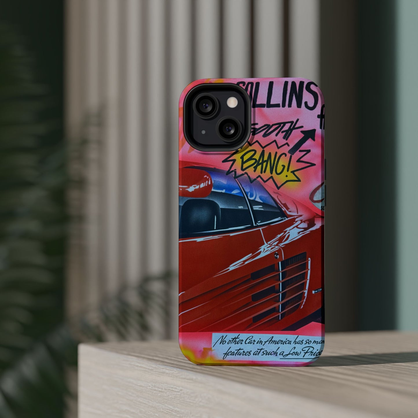 MagSafe "miami momentos" airbrush iPhone case