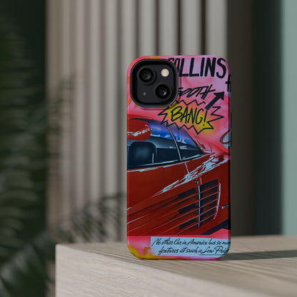 MagSafe "miami momentos" airbrush iPhone case