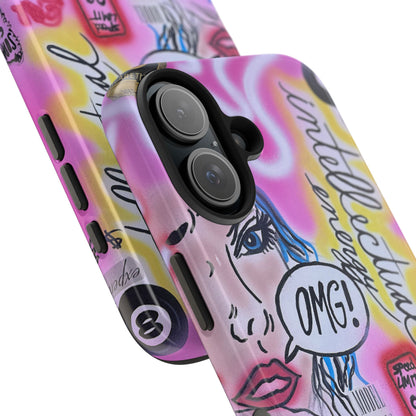 "intellectual energy" airbrush iPhone case