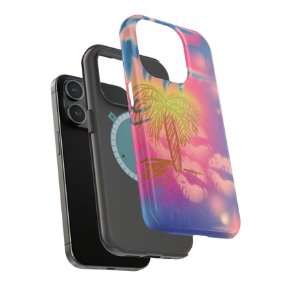 MagSafe "glowy night" airbrush iPhone case