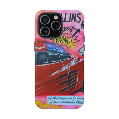 MagSafe "miami momentos" airbrush iPhone case