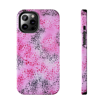 "pink cheetah pt. 2" airbrush iPhone case