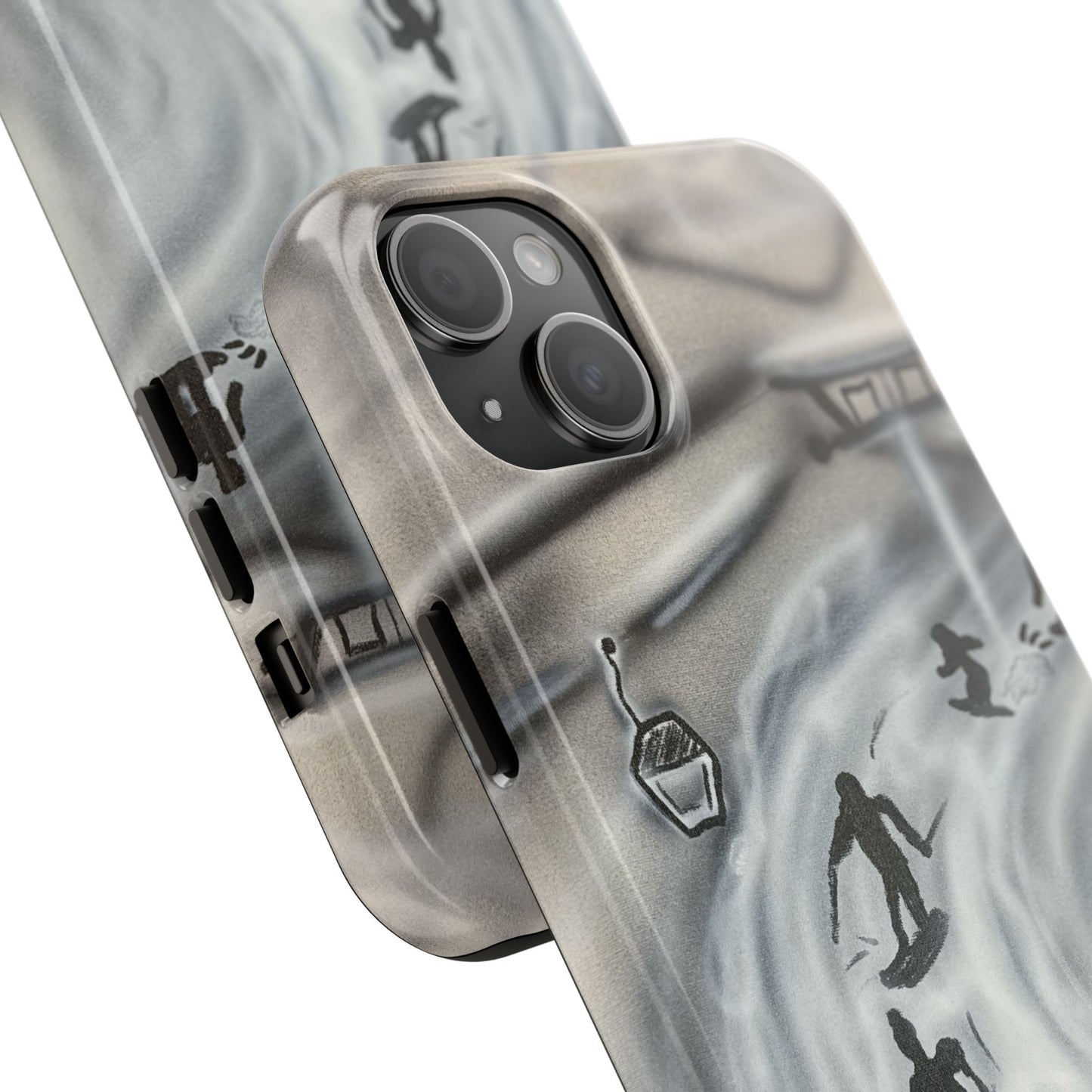 "arctic avalanche" airbrush iPhone case