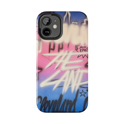 "cleveland" airbrush iPhone case