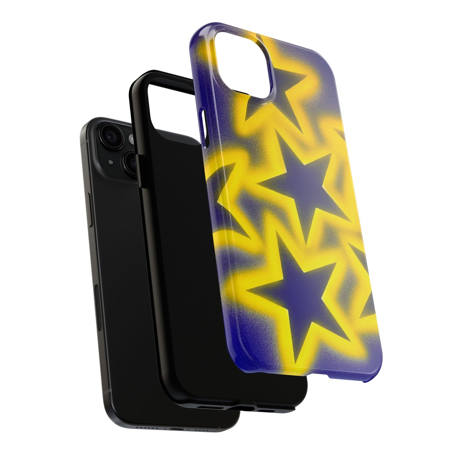 "cosmic crush" airbrush iPhone case