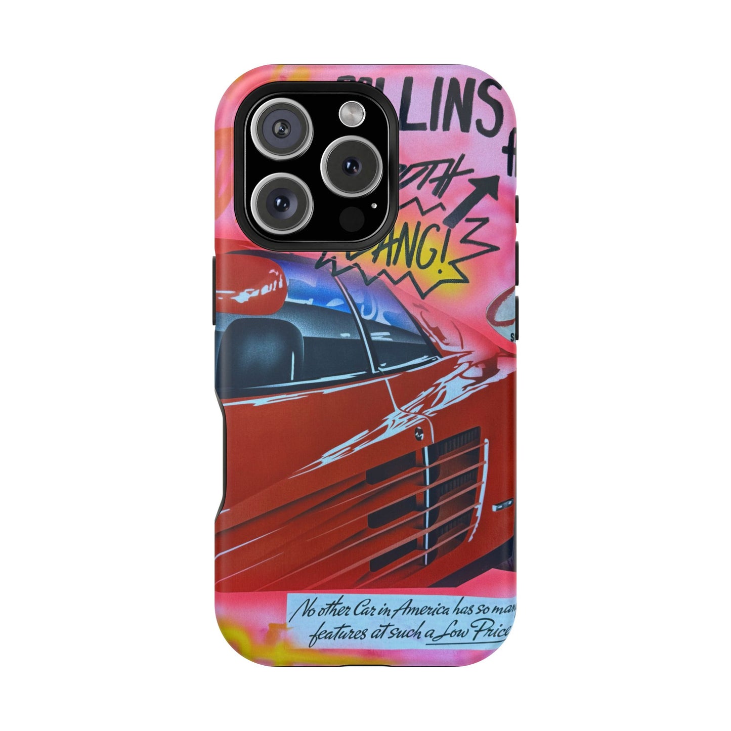 MagSafe "miami momentos" airbrush iPhone case
