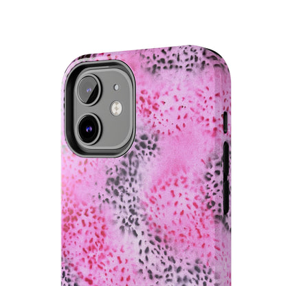 "pink cheetah pt. 2" airbrush iPhone case