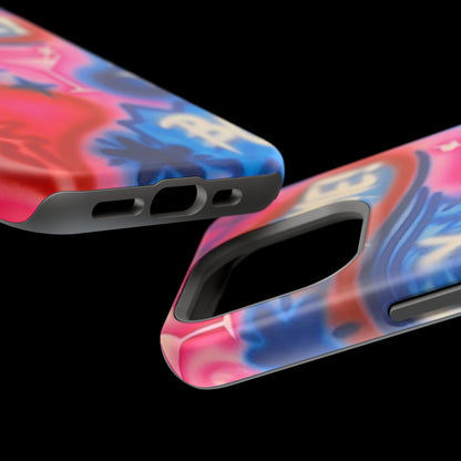 MagSafe "kiss me pt. 2" Airbrush iPhone Hülle