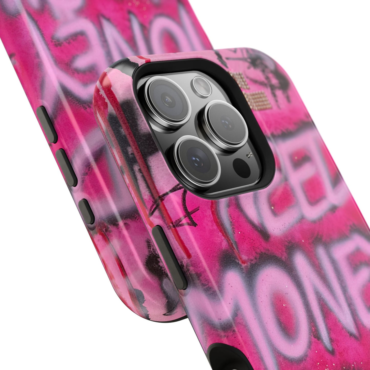 MagSafe "need $$ to shop" airbrush iPhone case