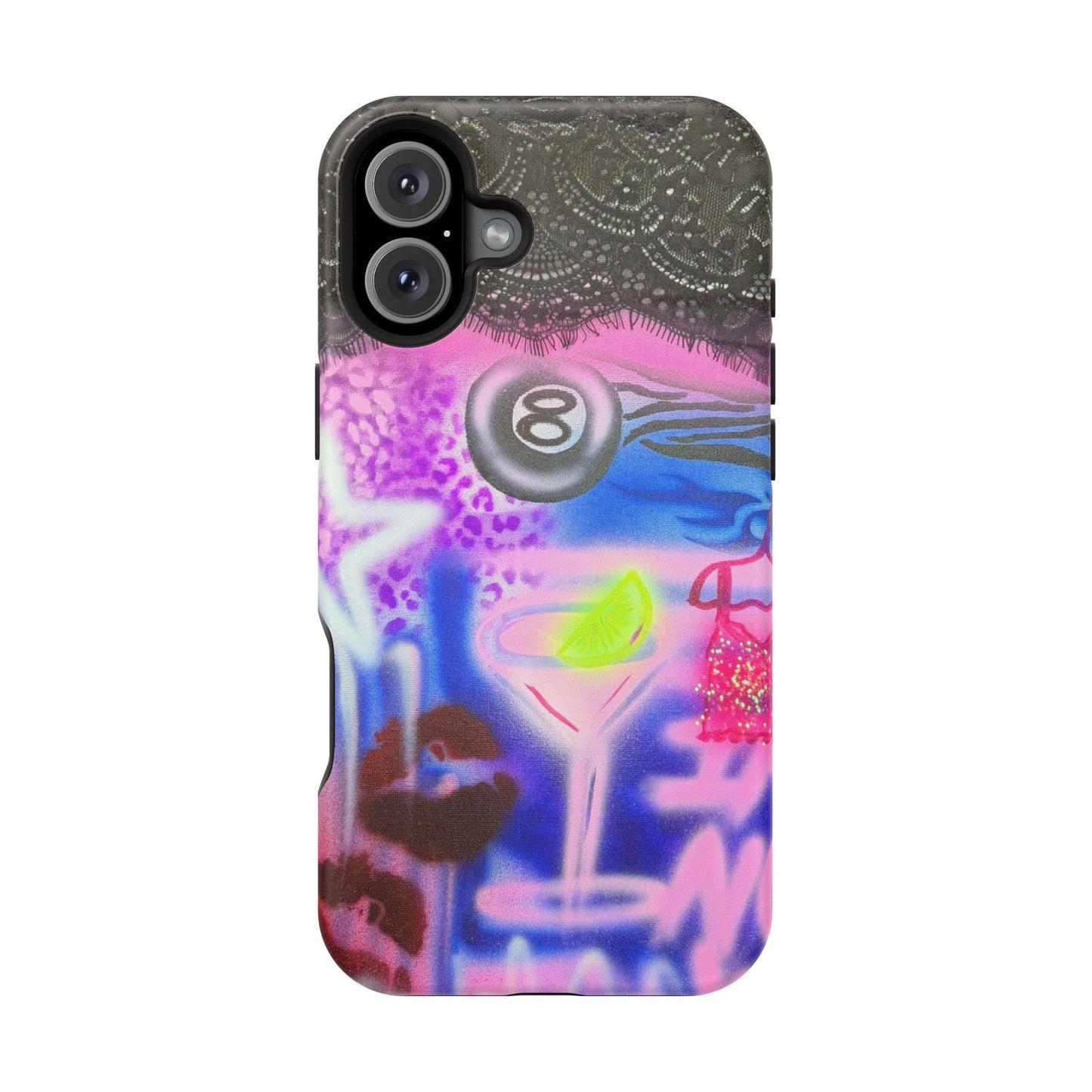 MagSafe "dream life" airbrush iPhone case