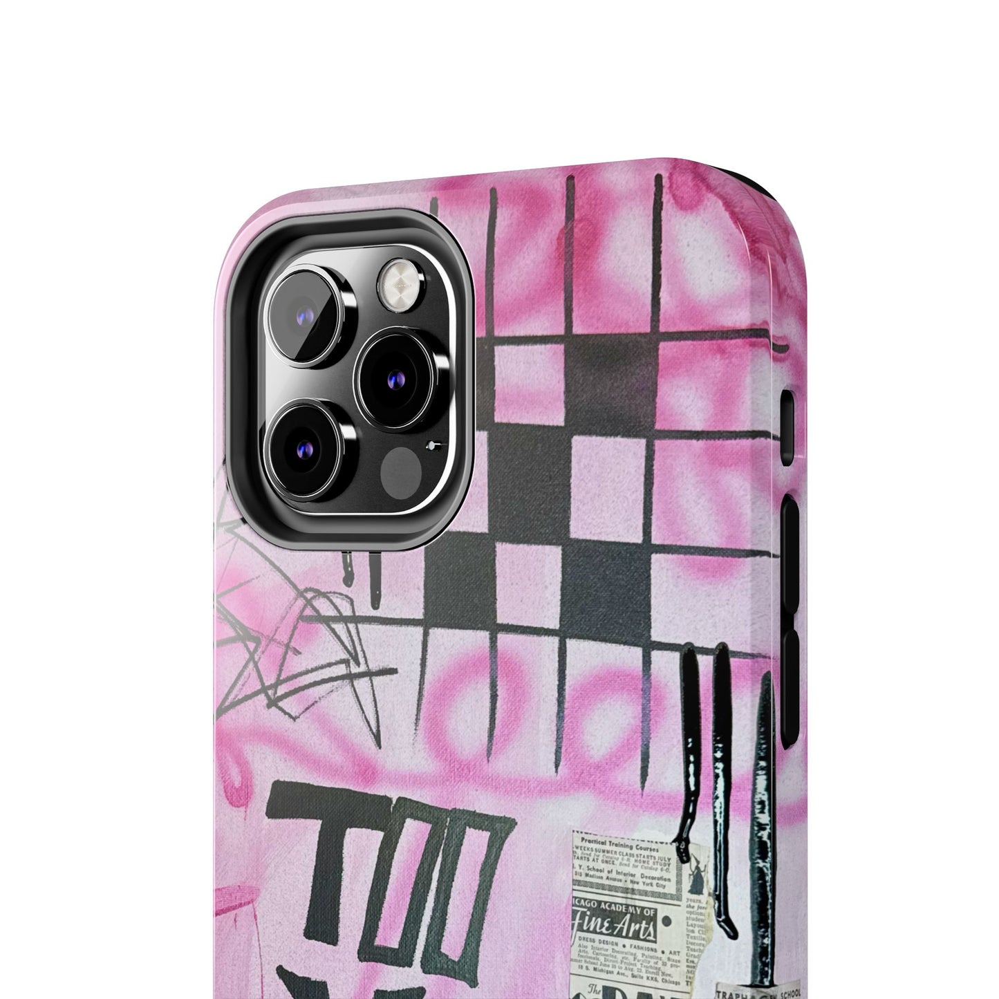 "too much motion" airbrush iPhone case