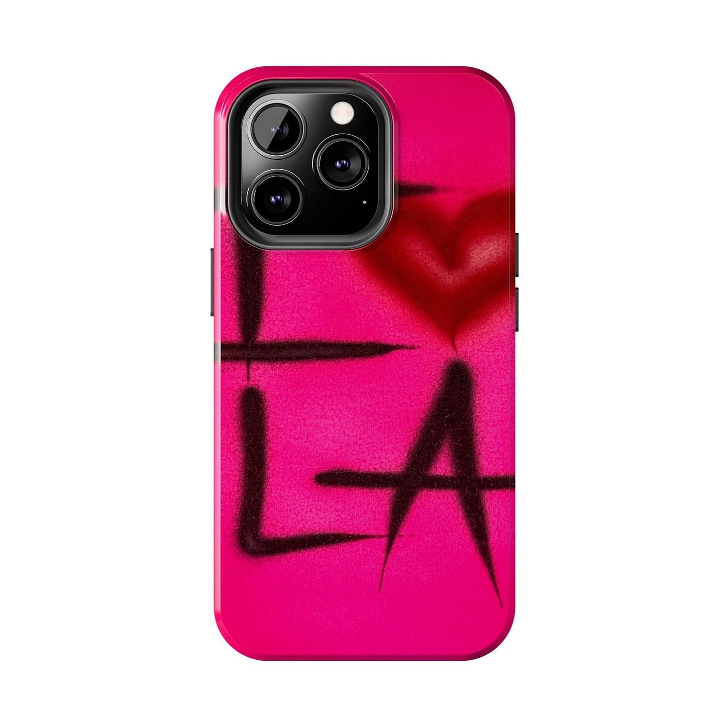 "I <3 LA" airbrush iPhone case