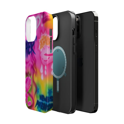 MagSafe "wanted" airbrush iPhone case