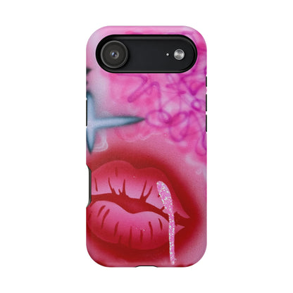MagSafe limited edition "glitter aura" airbrush iPhone case